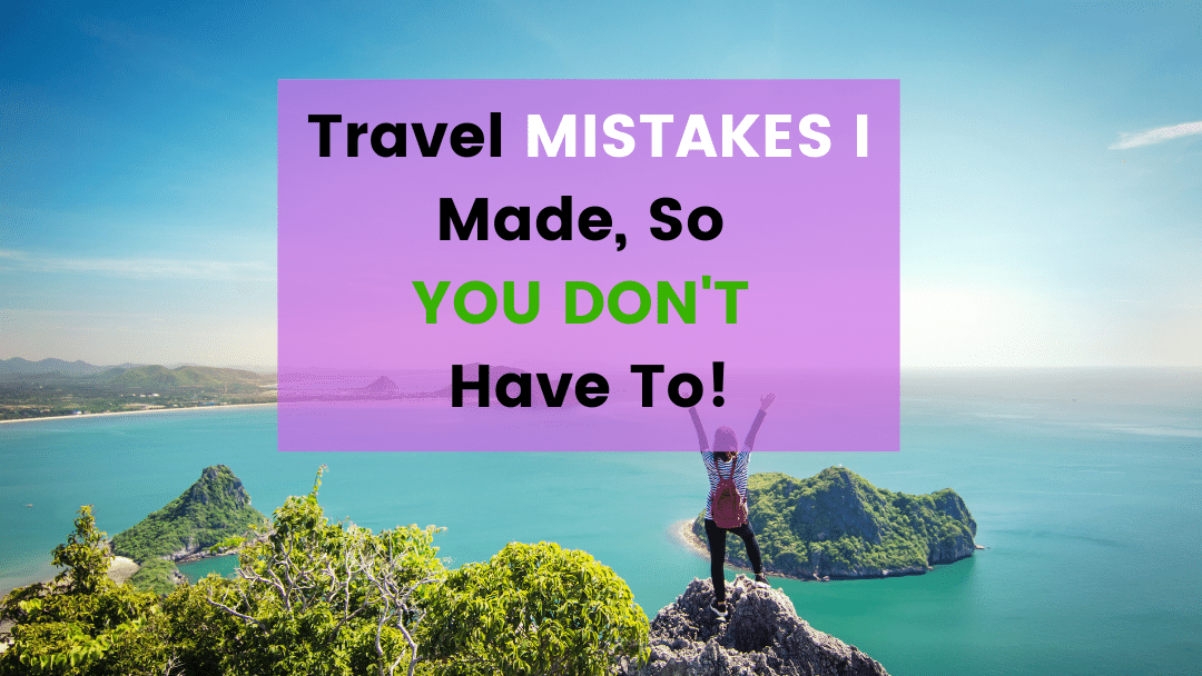 Sol Travel For Women Mistakes