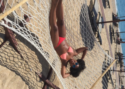 Black Girl in Greece Greek Island hopping